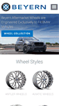 Mobile Screenshot of beyernwheels.com